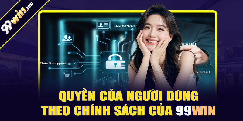 Quyền của người dùng theo chính sách bảo mật của 99win